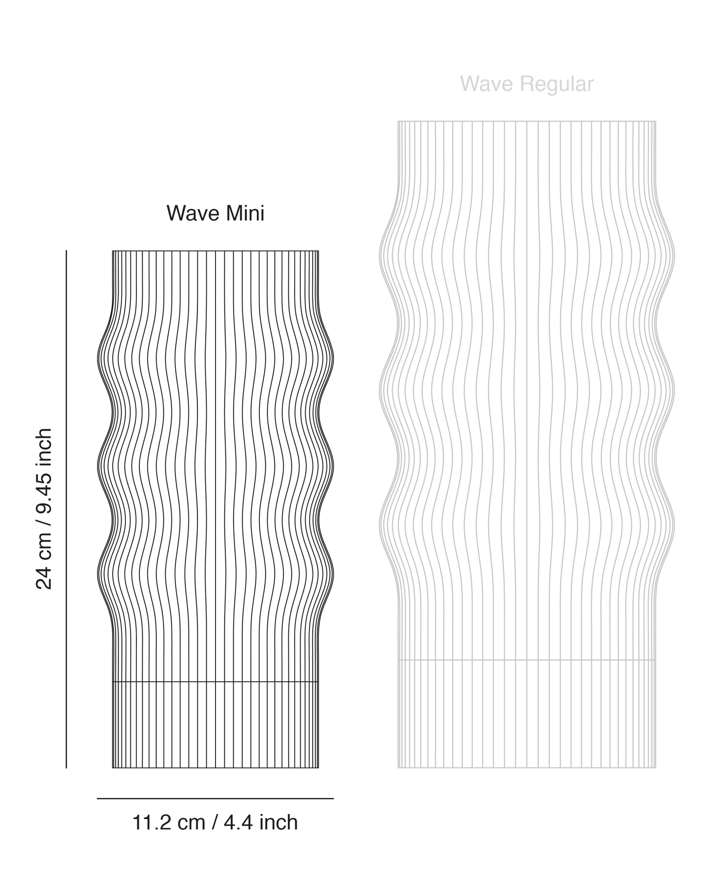 Wave Mini Lamp